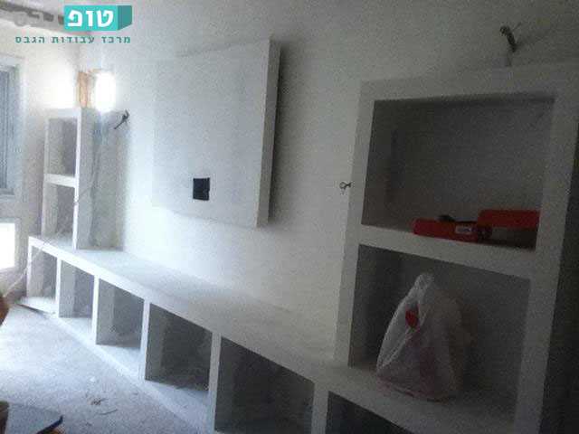 תמונות קיר גבס לפלזמה תמונות עבודות גבס לטלויזיה